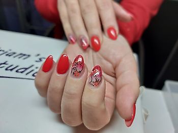 uitgebeide nagelkunsten Mirjam's Nagelstudio Beerta
